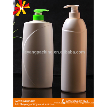 1 litro de champú de HDPE 1000ml de botella de plástico